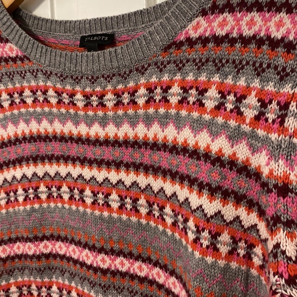 Pretty Fair Isle Knit Sweater - Picture 2 of 5